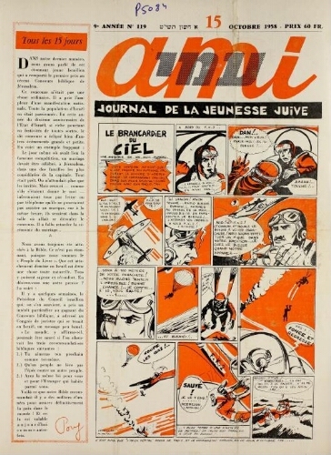 Ami : Mensuel pour la Jeunesse. Vol.09 N°119 (15 oct. 1958)